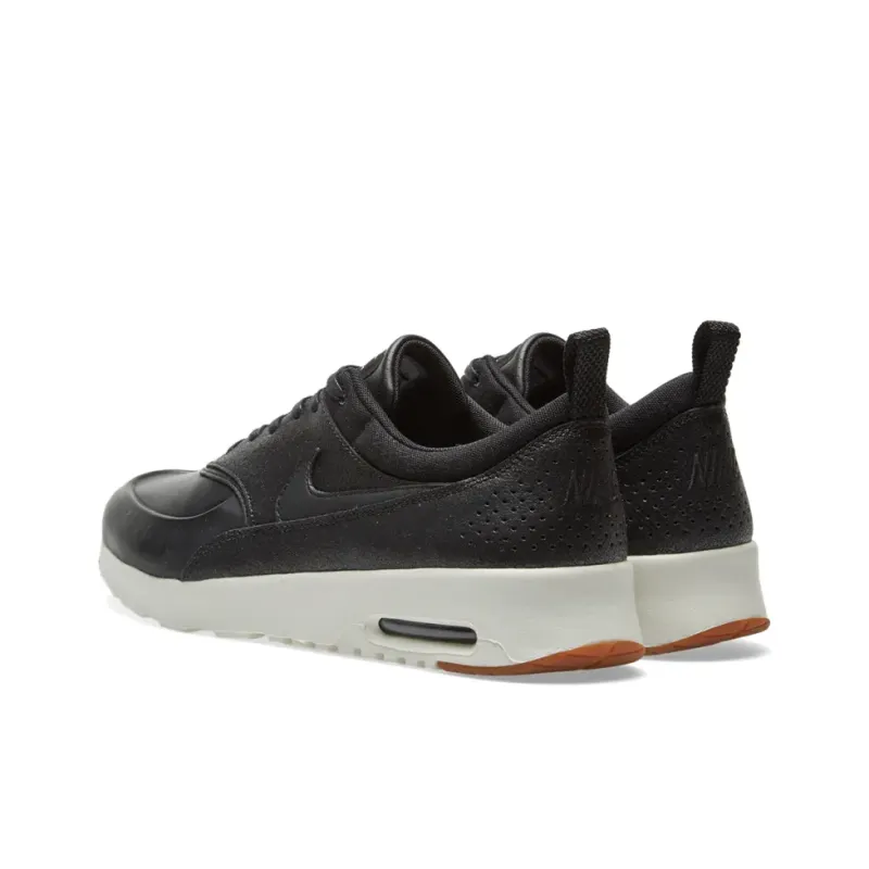 Nike Air Max Thea Anti-Slip Wear-Resistant Low-Top Casual Shoes Men's Black-3