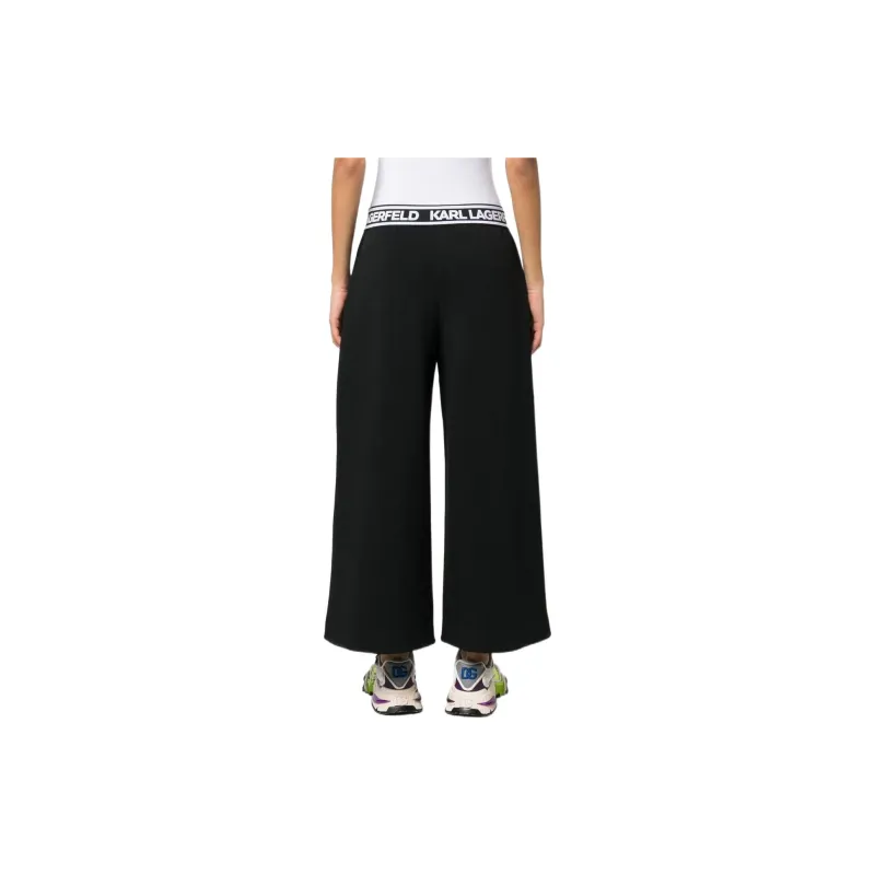 KARL LAGERFELD Logo-waistband Culottes-2