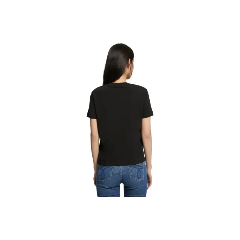 CALVIN KLEIN Regular T Shirt Women's Black-2
