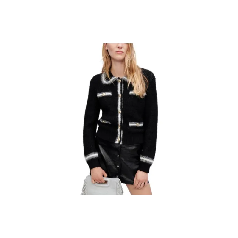 Maje FW22 Knitwear Women's Black-1
