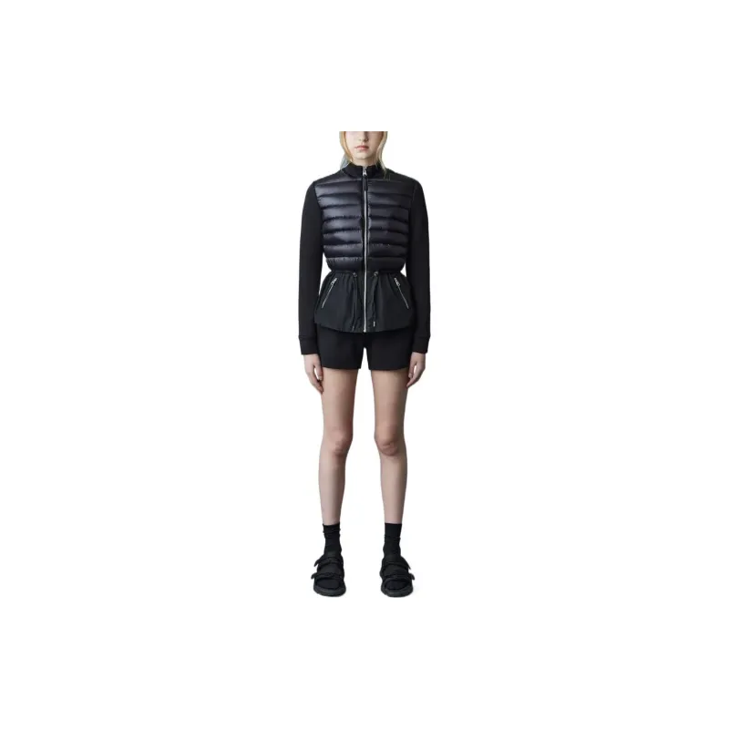 MACKAGE Peplum Embellished Joyce Hybrid Jacket-1