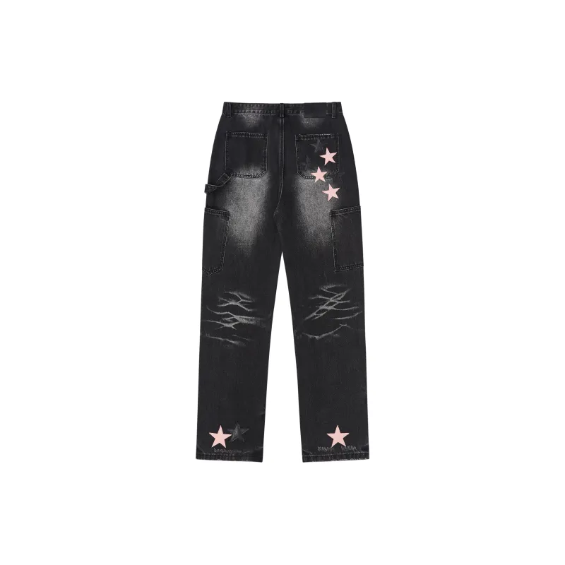 HARSH AND CRUEL Jeans Unisex-1