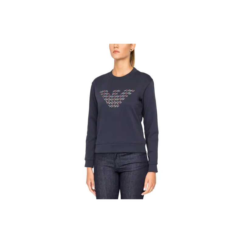 EMPORIO ARMANI Sweatshirts Women's Blue-1