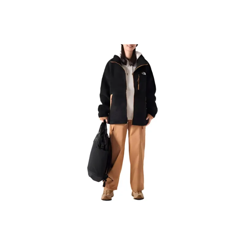 THE NORTH FACE Nuptse Velvet Jackets Women's Black-1
