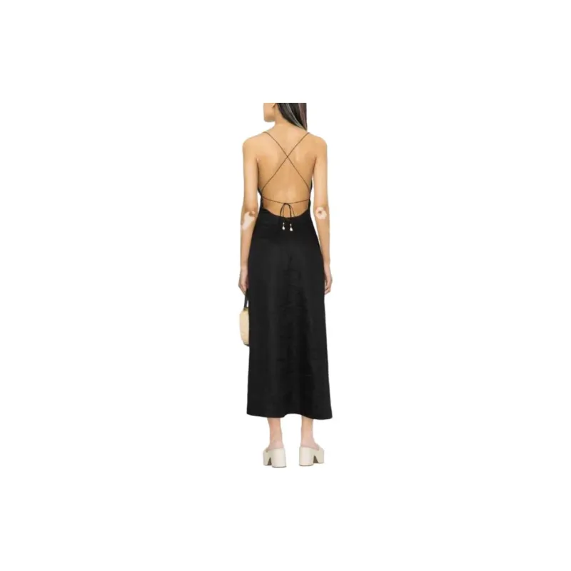 Zimmermann Slip Dresses Women's Black-2
