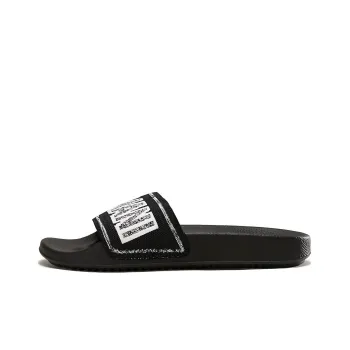 EMPORIO ARMANI Odor Resistant Slide Slippers Men's Black White