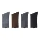 Black+Dark Gray+Dark Brown+Medium Gray
