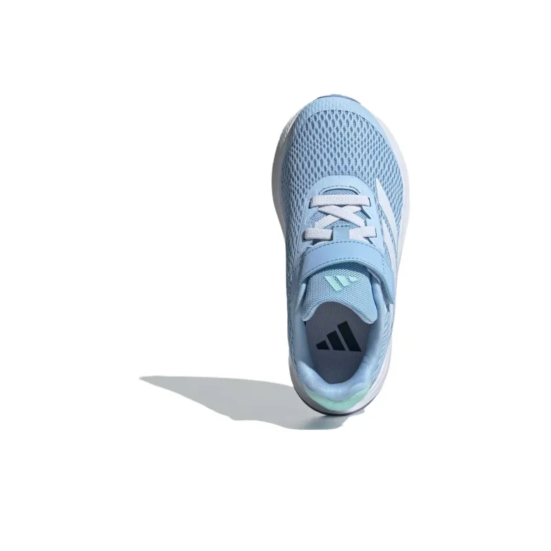 Adidas Duramo Sl Cushioning Lightweight Low Top Kids' Running Shoes Blue White Kids'-4