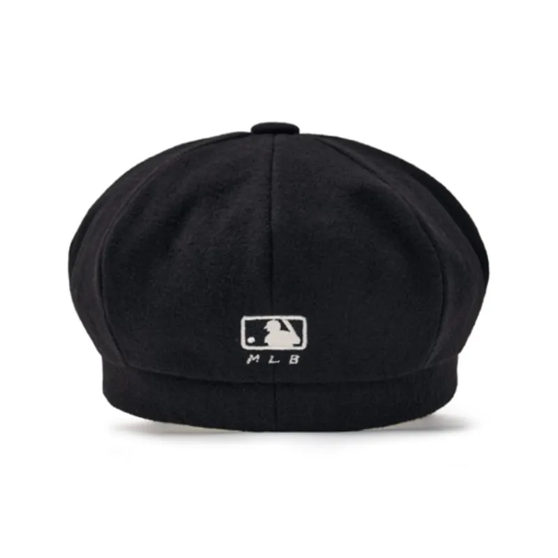 MLB Wool Baseball Caps Unisex Black-3