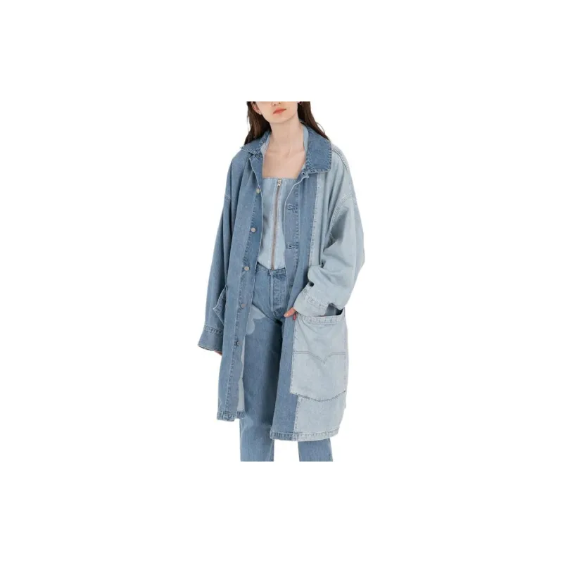 Levi's x Naomi Osaka FW22 Denim Jacket Women's Blue-2