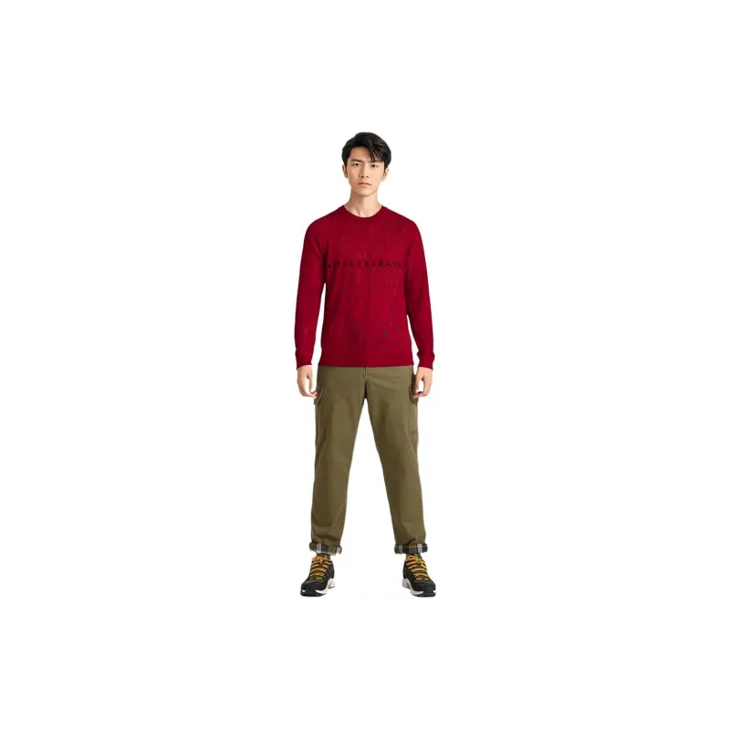 VERSACE Sweaters Men Red-6