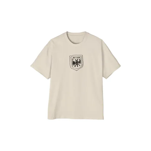YEEZY VULTURES Album Peripheral Series T-Shirts Unisex Beige