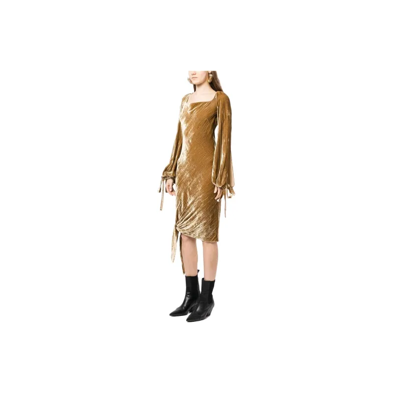 Petar Petrov Tied Bell sleeves Dress-3
