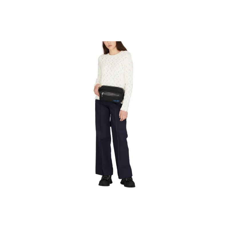 KENZO Loose Fit Sweater Women's White-5