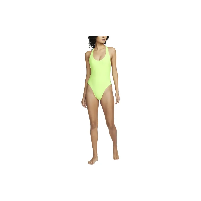 Nike One-Piece Swimsuits Women's Green-1