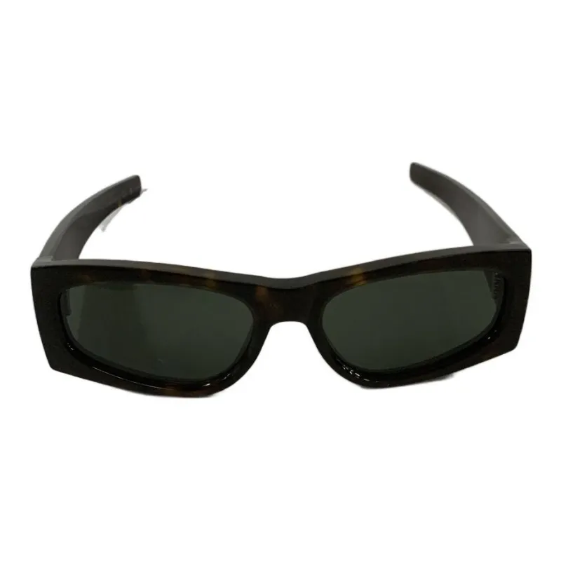 SAINT LAURENT Rectangle framed Tortoiseshell Sunglasses-0