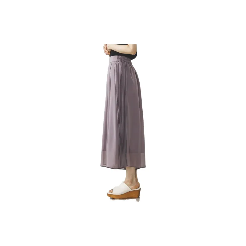 Beams Casual Pants Women's Light Purple-2