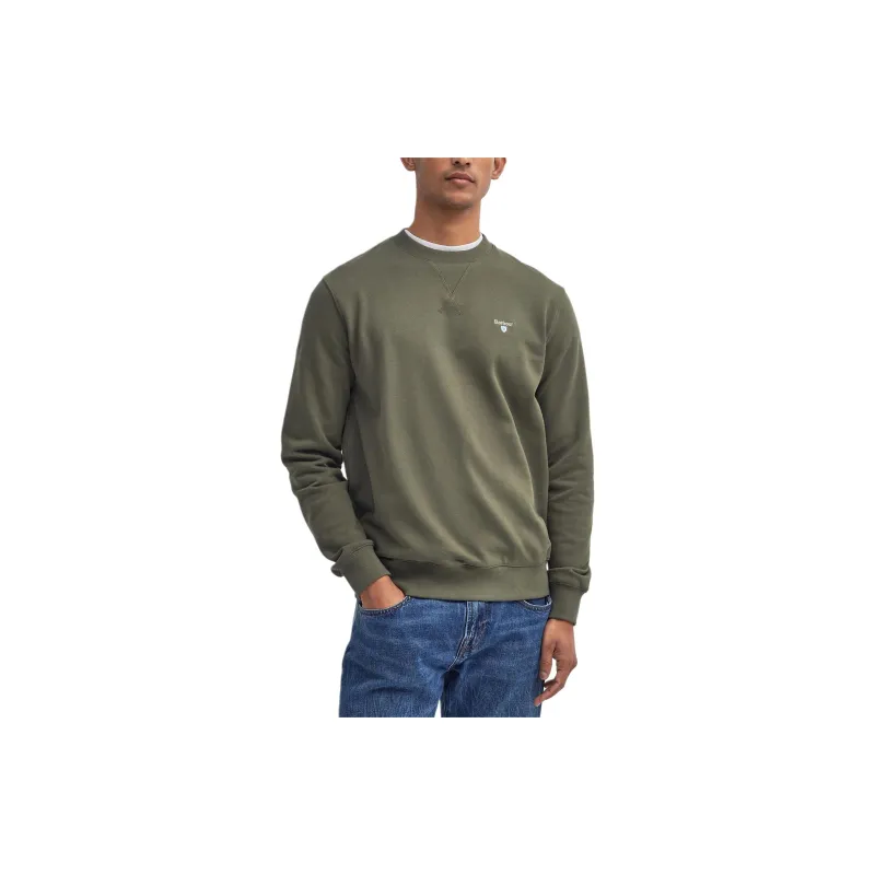 BARBOUR FW24 Sweatshirt Men's Olive Green-1