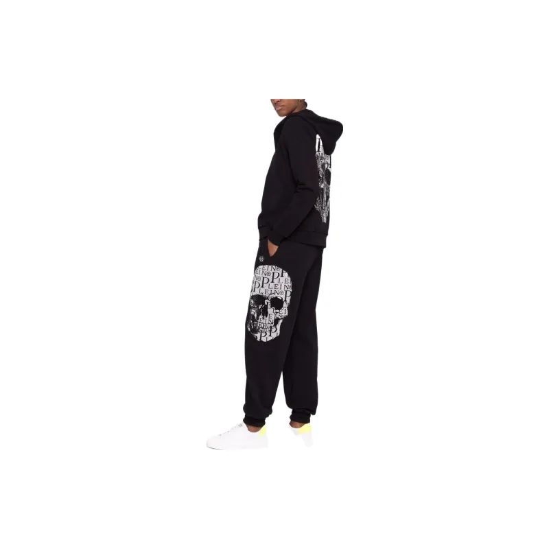 PHILIPP PLEIN Sequin Embellished Skull Tracksuit Set-1