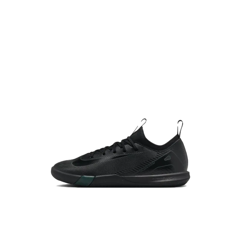 Nike Mercurial Vapor 16 Anti Slip Wear Resistant Low Top Kids' Soccer Shoes Black Kids'-0