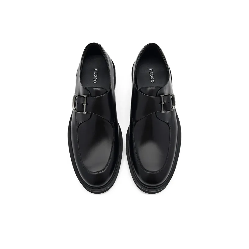 PEDRO Dress Shoes Men Low Top Black-3