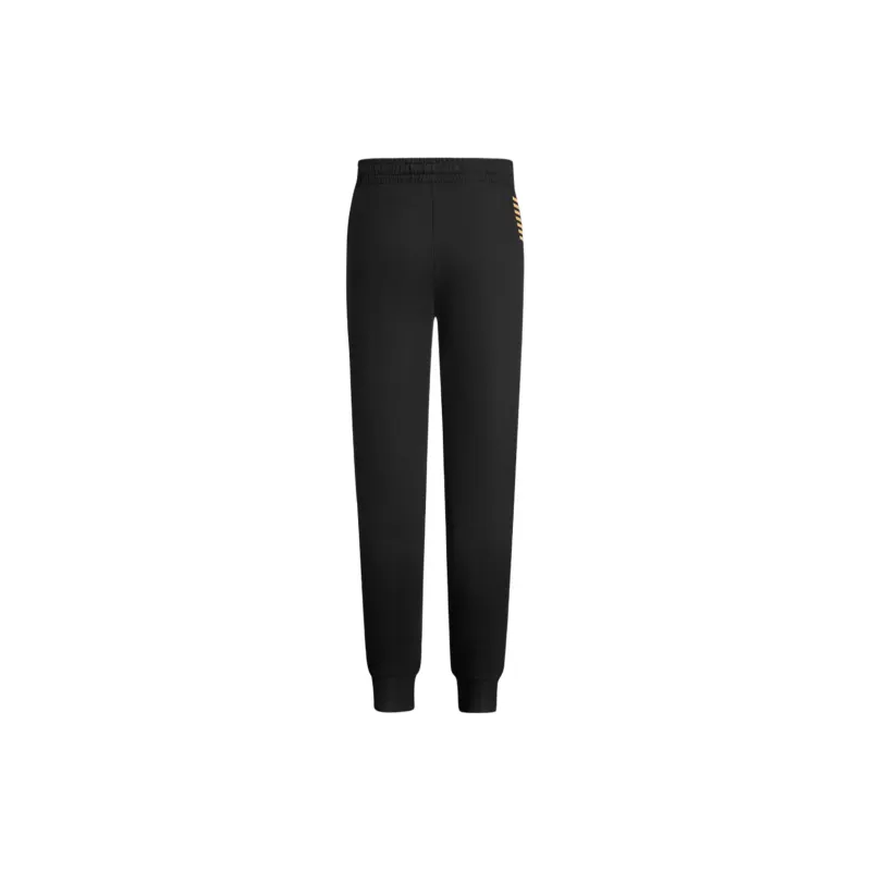 EMPORIO ARMANI EA7 FW24 Knitted Sports Pants Men's Black-1