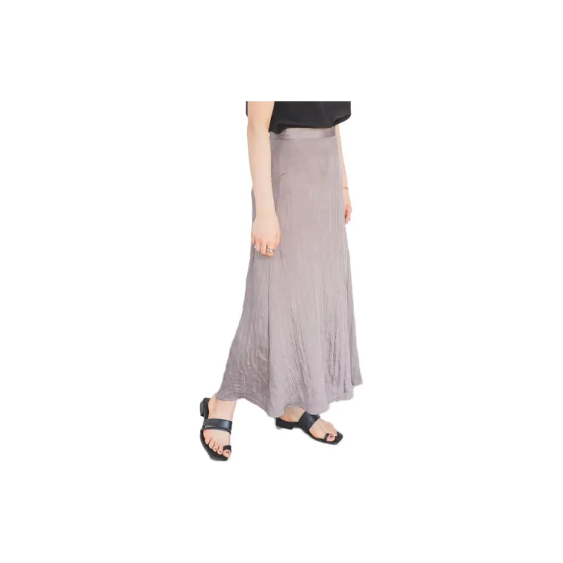 Beams Casual Long Skirts Women's Greige-5