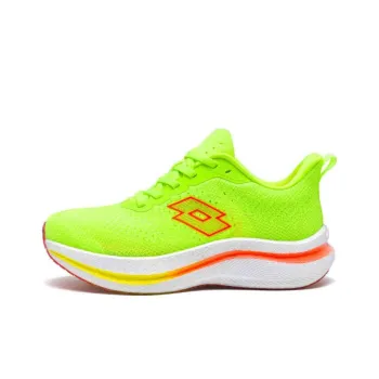 LOTTO Slip Resistant Breathable Low Top Carbon Plate Running Shoes Women's Green