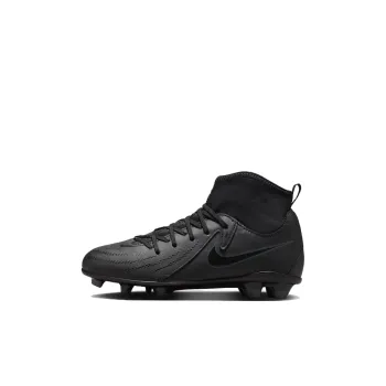 Nike Phantom Luna 2 Anti Slip Wear Resistant High Top Kids' Soccer Shoes Black Kids'