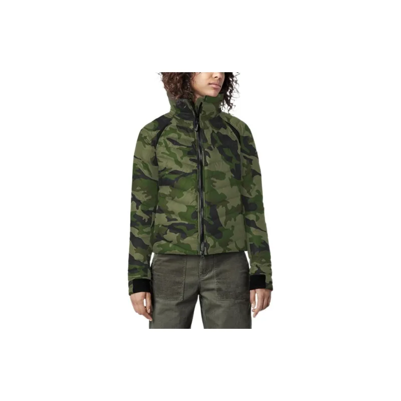 Canada Goose HyBridge Series Down Jackets Women's Green-1