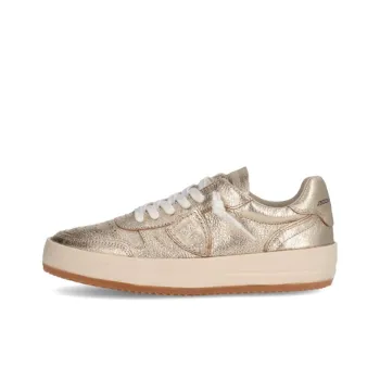 PHILIPPE MODEL Abrasion Resistant Low Top Skateboard Shoes Women's Gold