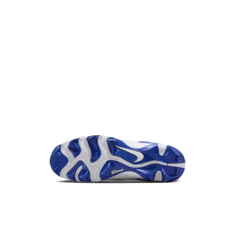 Nike Alpha Huarache 4 Anti Slip Wear Resistant Kids' Training Shoes White Blue Kids'-4