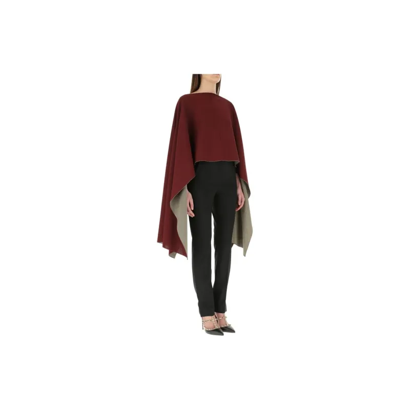 Valentino Asymmetric Draped Sweater-4