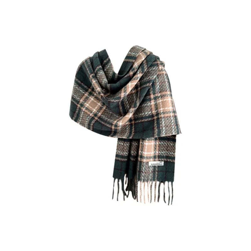 CARTELO Polyester Knit Scarves Unisex-10