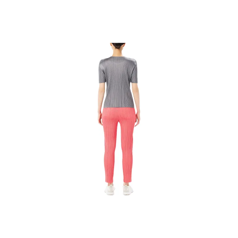 PLEATS PLEASE ISSEY MIYAKE Casual Pants Women's Pink-2