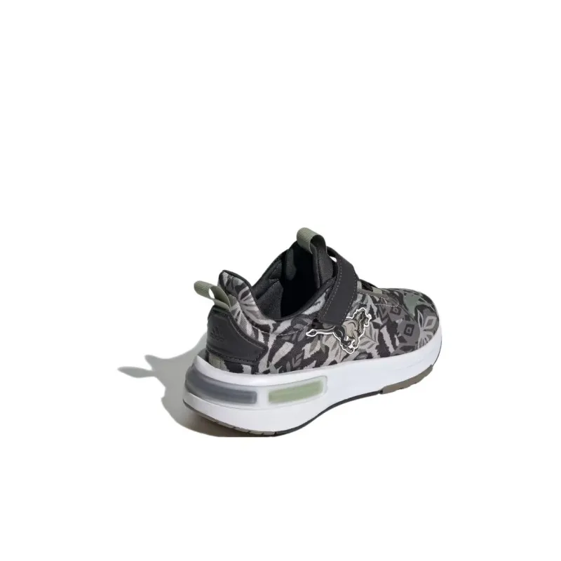 Disney x Adidas TR23 Anti Slip Wear Resistant Low Top Kids' Running Shoes Green Black White Kids'-3