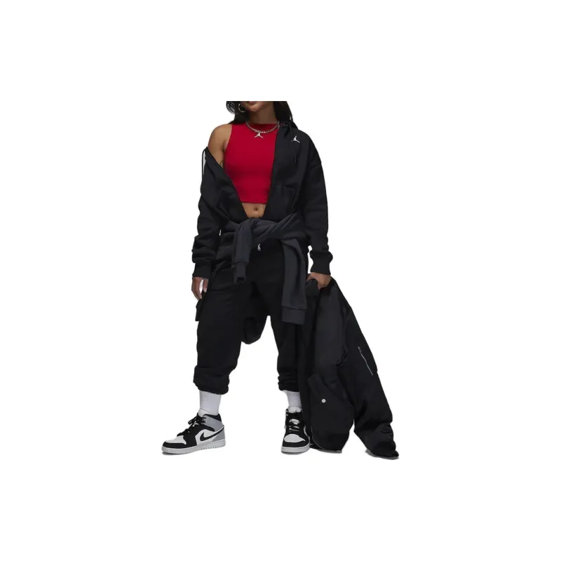 Jordan Brooklyn Jackets Women's Black-2