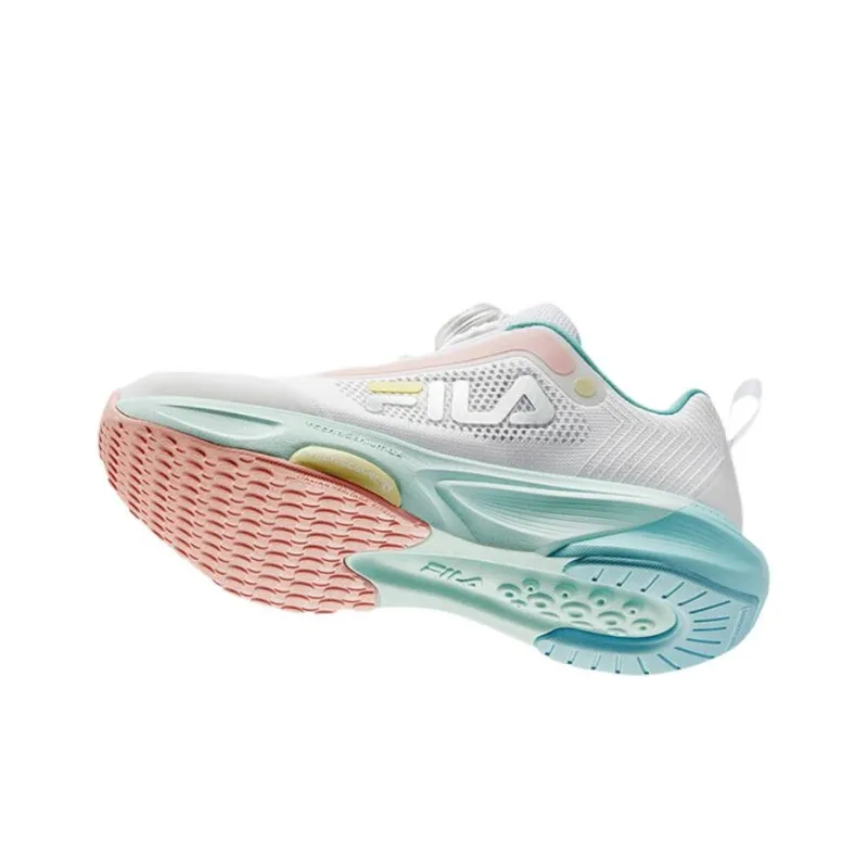FILA KIDS BOA Slip Resistant, Abrasion Resistant, Breathable, Lightweight Kids' Training Shoes White Blue Teenagers-6