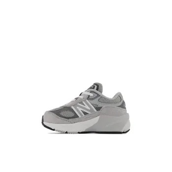Baby New Balance NB 990 V6 Anti Slip Wear Resistant Low Top Toddler Shoes Gray, Silver Standard Version