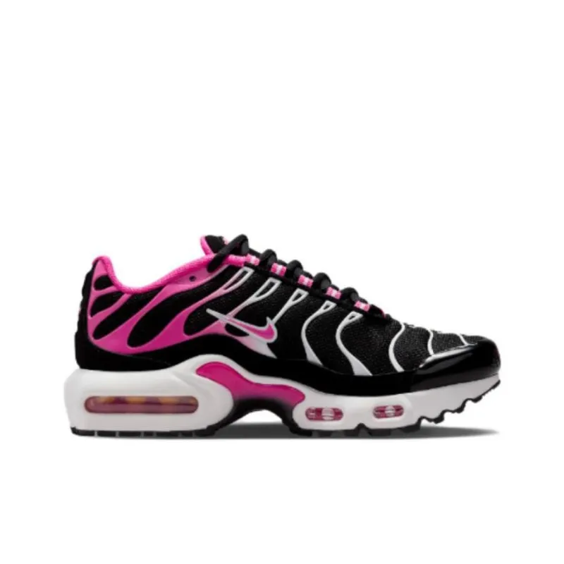 Nike Air Max Plus GS 'Black Laser Fuchsia'-1