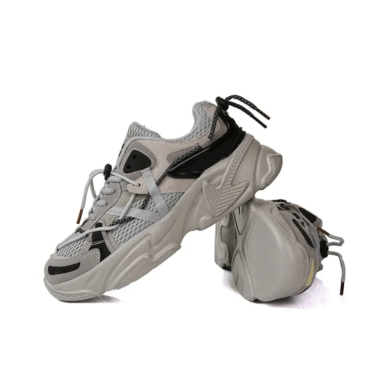 GNVA Wear-Resistant Low-Top Chunky Sneakers Unisex Box Included-10
