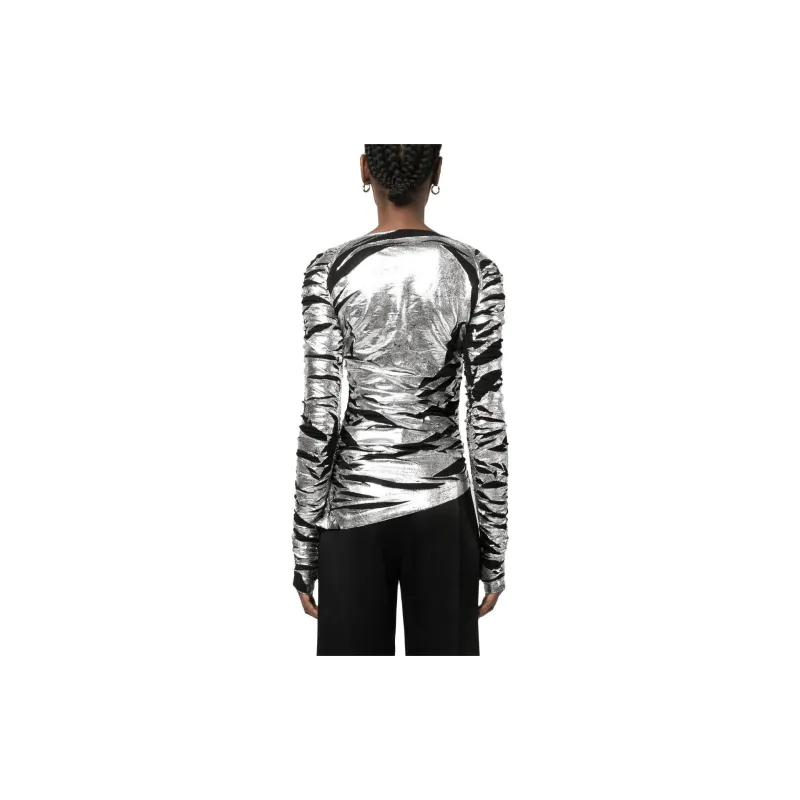 DIESEL Jackets Women's Silver-2