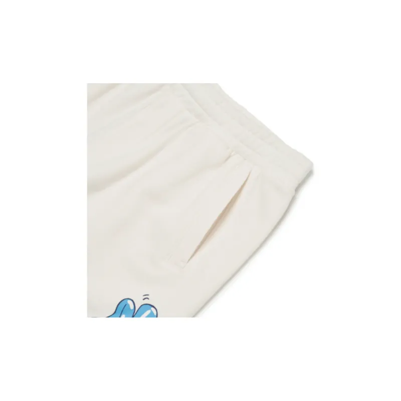 MLB LIKE Shorts Unisex Ivory White-4