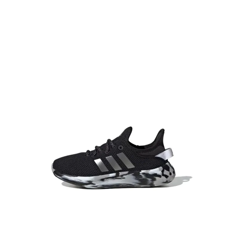 adidas Cloudfoam Pure K Black Iron Metallic