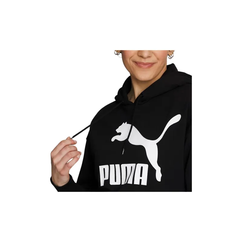 PUMA Classics Women's Logo Hoodie-4