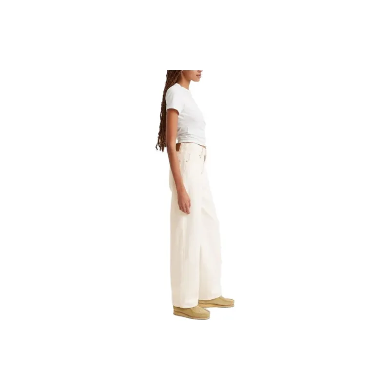 Levis Jeans Women's White-5