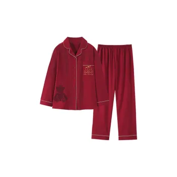 DanceBees Pajama Set Women's Red