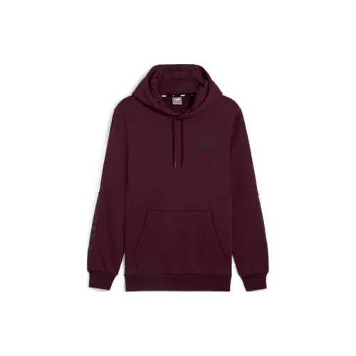 PUMA ESS+ Sweatshirts Men Dark Purple