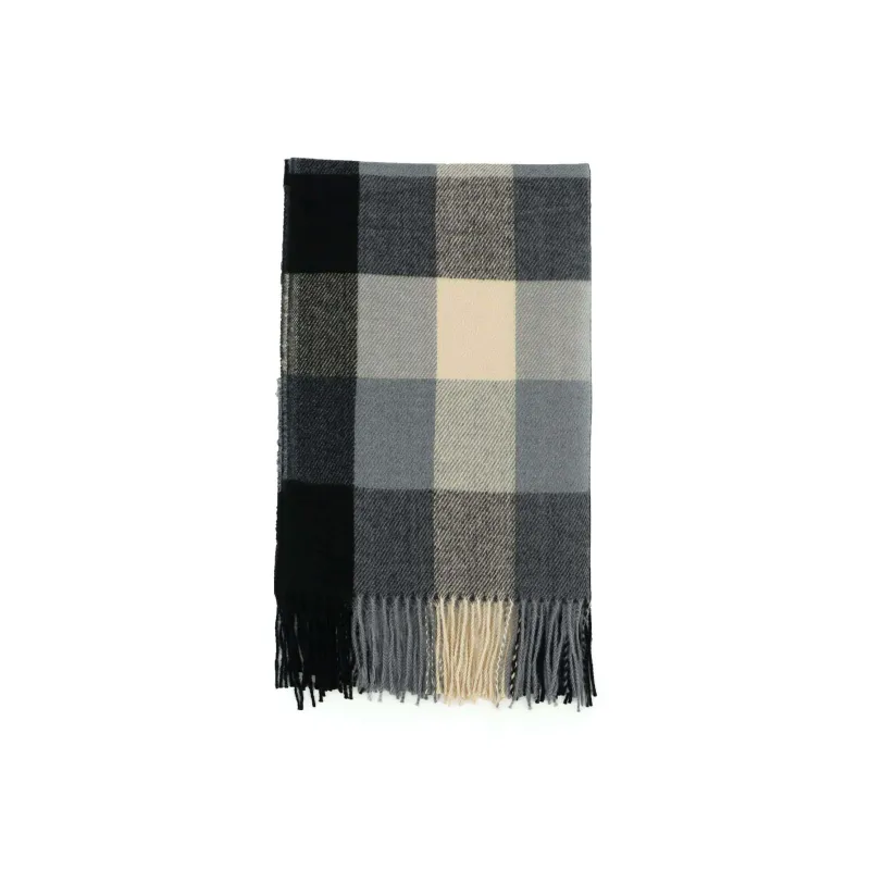PISHUSHU Knit Scarves Unisex-4