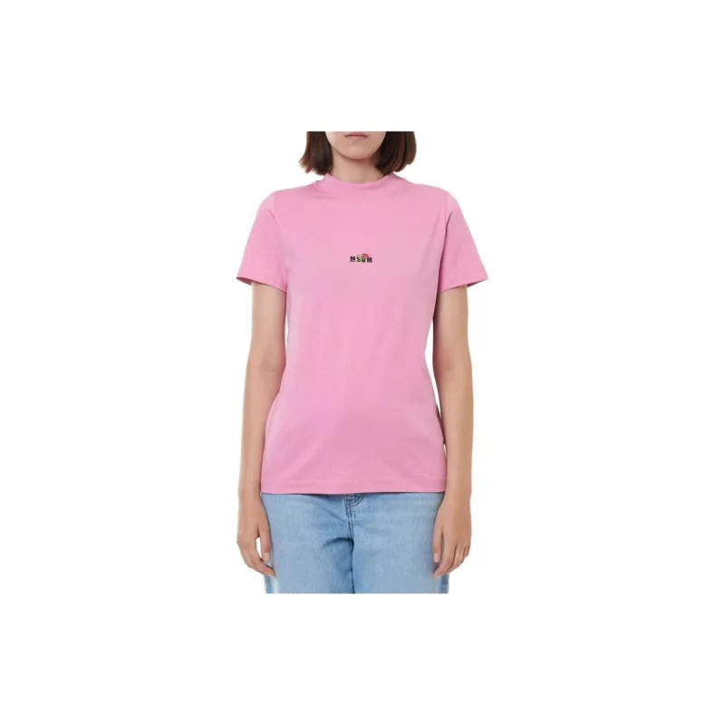 MSGM T Shirts Women's Pink-1